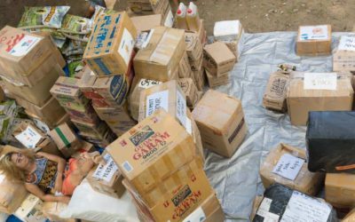 Tons of vital supplies have arrived in our Base Camp in East Sumba