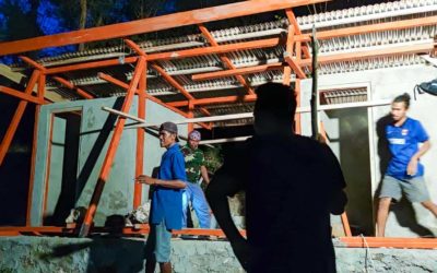 Construction process of the first Central Water Points