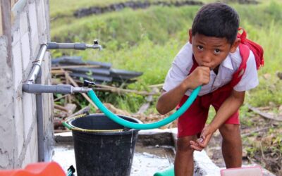 Magic works, construction continues, people are happy, there is water!