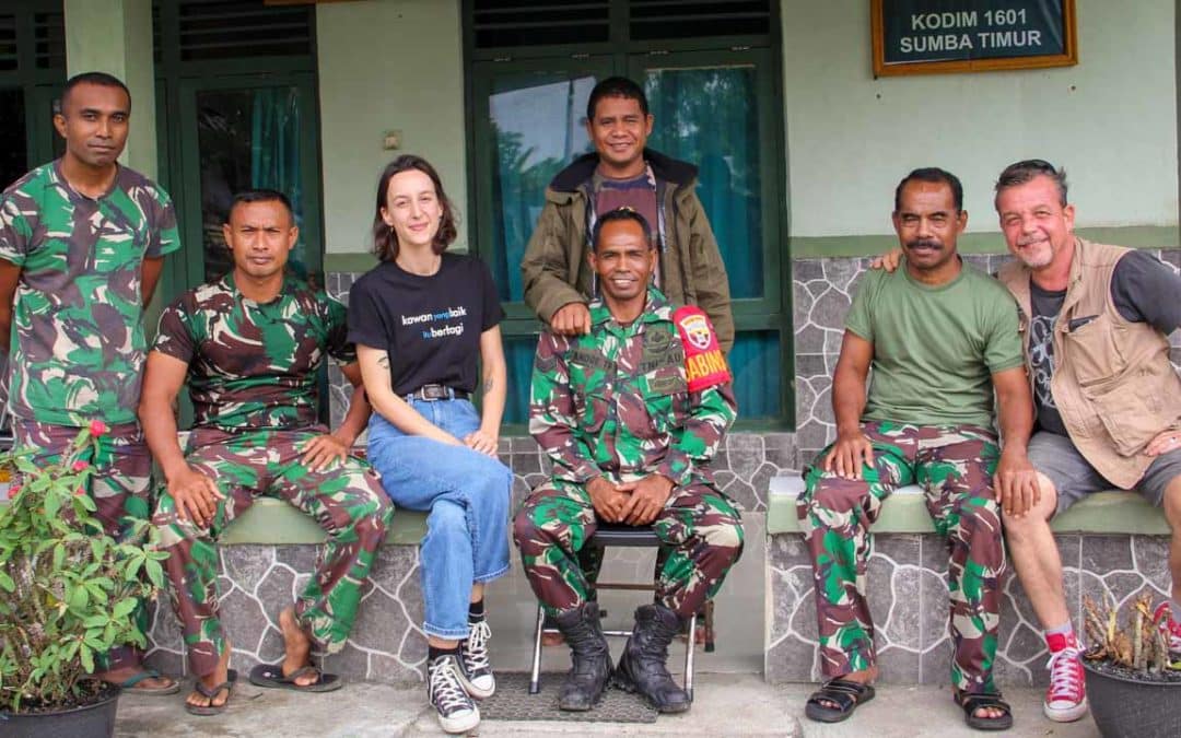 Lewa | Invasion of pests as East Sumba, with Koramil-Babinsa