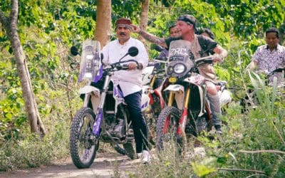 Khris Praing, Bupati of East-Sumba to Mbinudita site