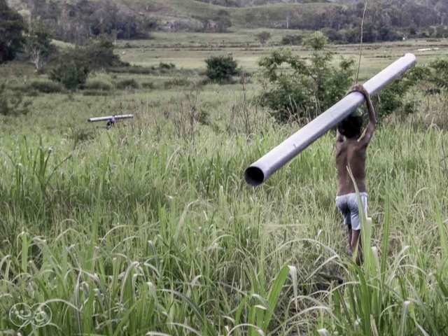 Drilling deep well East Sumba