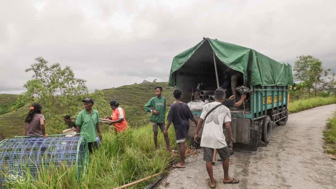 Deep well drilling program by Fair Futures in the outermost areas of Indonesia