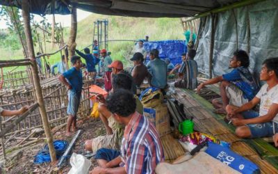 The drilling of the first well in Mbinudita, East Sumba