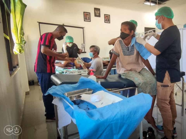 Few days on the field for Surgeries and Medical Care in East Sumba