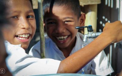 We create water connections, look…