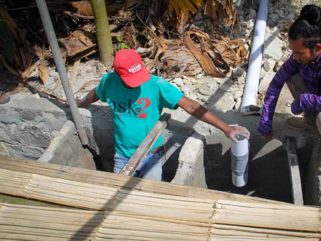 Construction of healthy sanitation facilities in MbinuDita, East Sumba