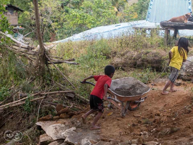 Construction of the first 6500 liter ferrocement tank