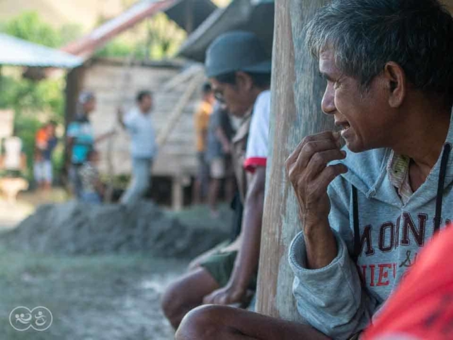 Process of manufacturing healthy sanitary facilities in East Sumba