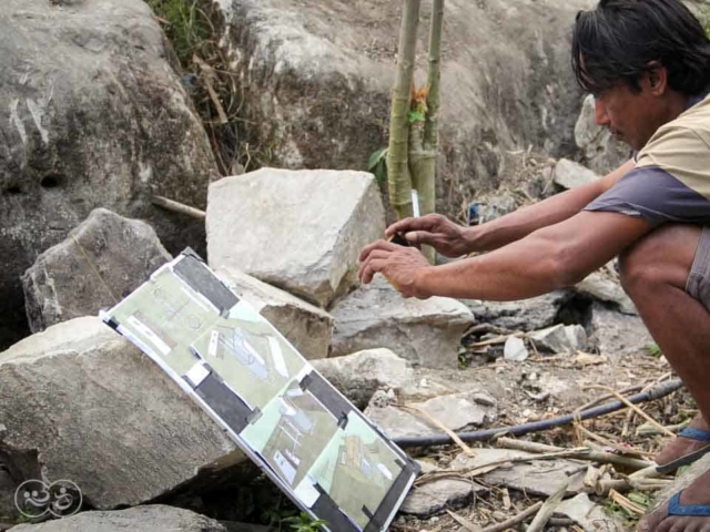 Process of manufacturing healthy sanitary facilities in East Sumba