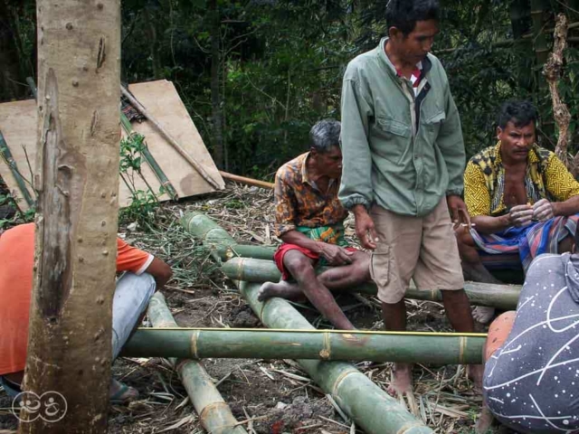 Process of manufacturing healthy sanitary facilities in East Sumba