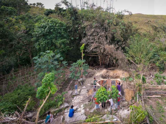 Process of manufacturing healthy sanitary facilities in East Sumba