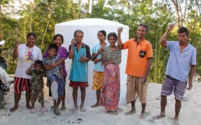 Building two new Water Tank – East Sumba, Mbinudita