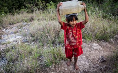 Women, children and water at home