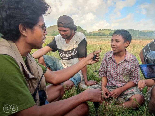 Grasshoppers destroy everything in their path and starve the villages.