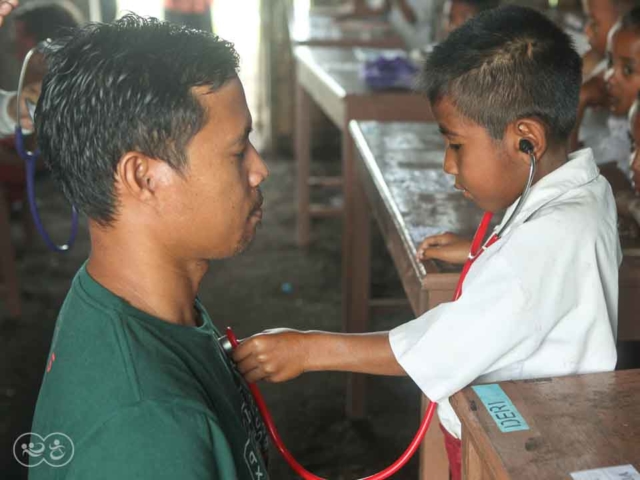 Primary Medical Care for kids in Rural Areas of Indonesia