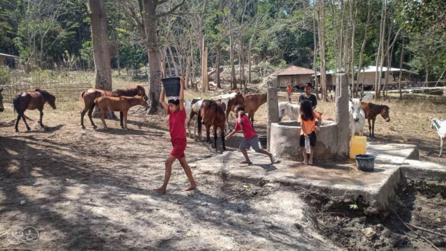 Access to clean water and healthy toilets for rural areas.