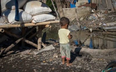 Help us load the medical truck