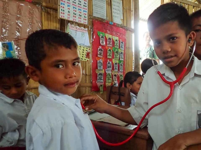 First Medical aid for children in Rural Areas