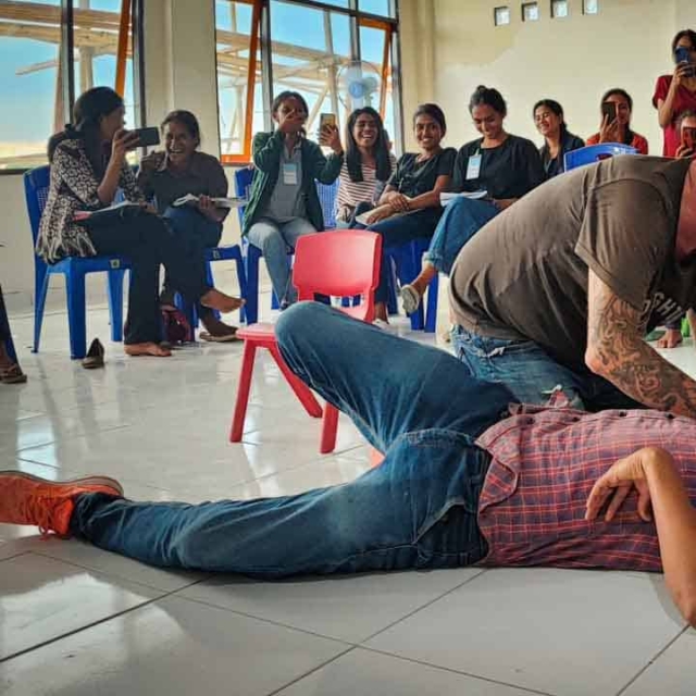 Primary medical care training for 60 teachers in East Sumba Primary medical care training for 60 teachers