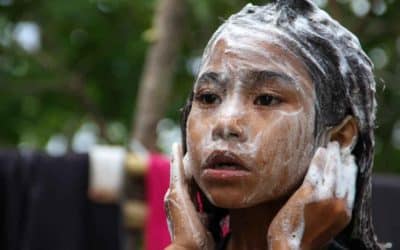 If I can wash, it’s because I have water now!