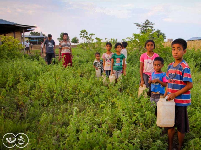 In East Sumba, kids have to walk for hours to fetch water