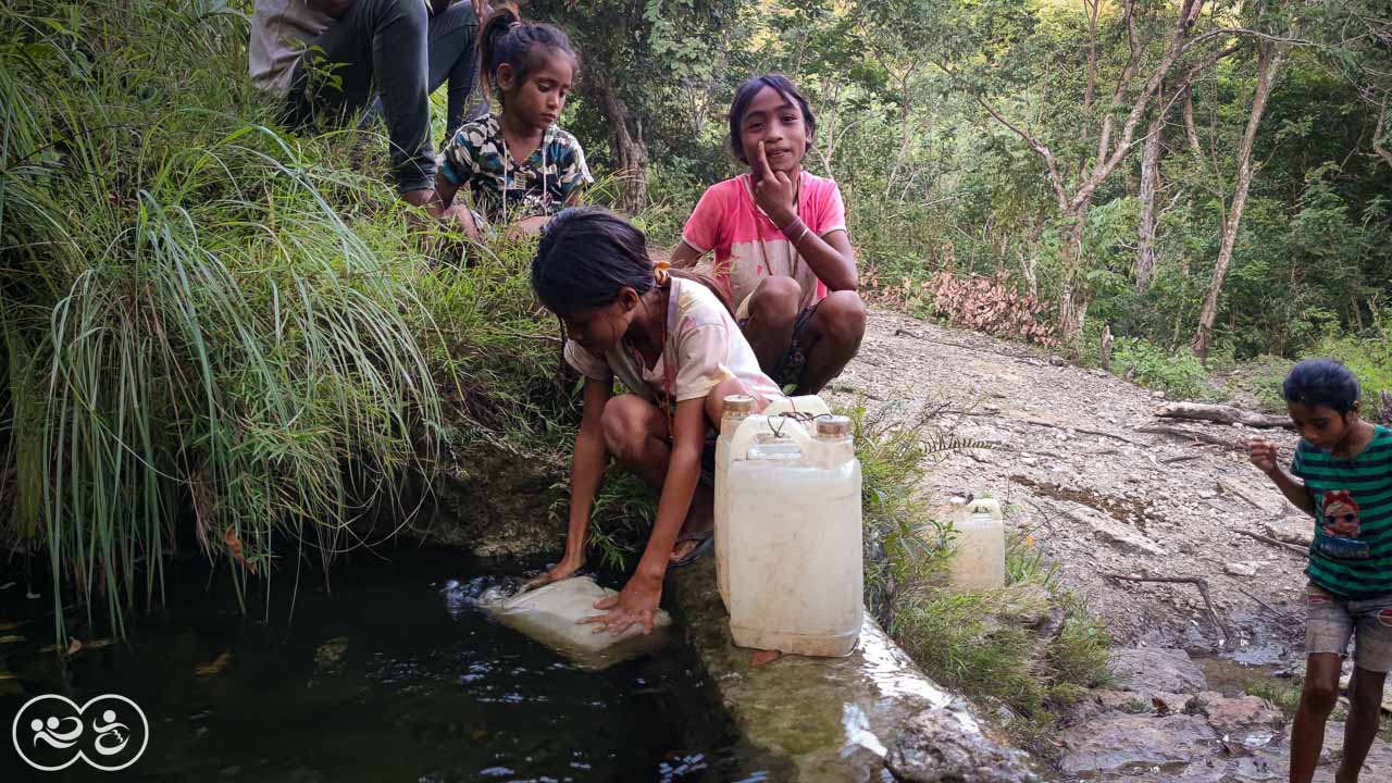 In East Sumba, kids have to walk for hours to fetch water