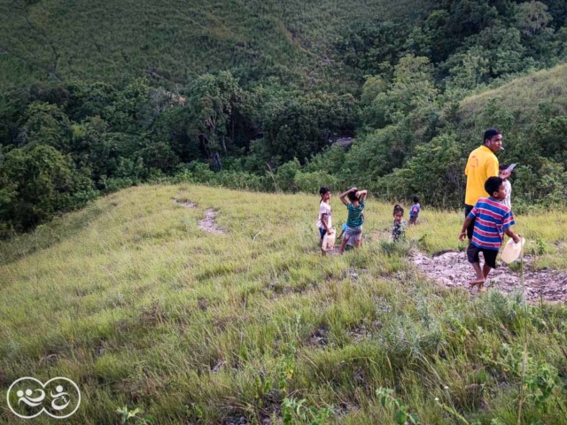 In East Sumba, kids have to walk for hours to fetch water