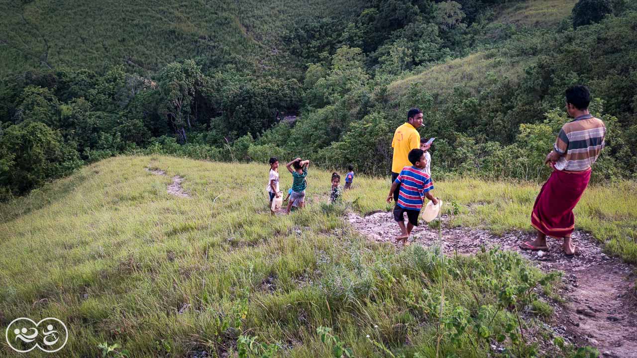 In East Sumba, kids have to walk for hours to fetch water