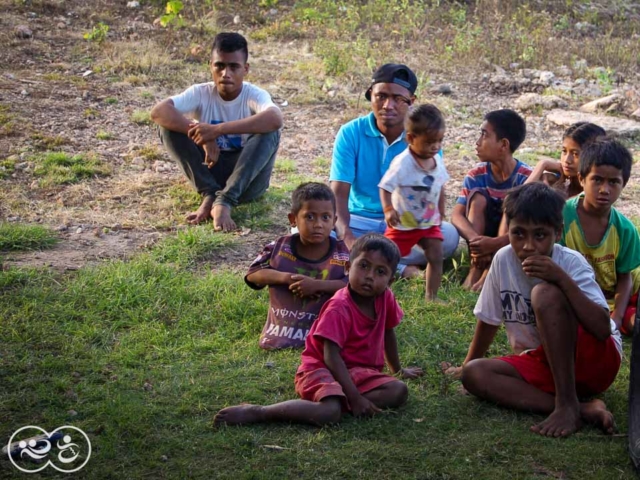 Clean water in East Sumba? It is extremely difficult to find like here in the village of Lukukamaru.