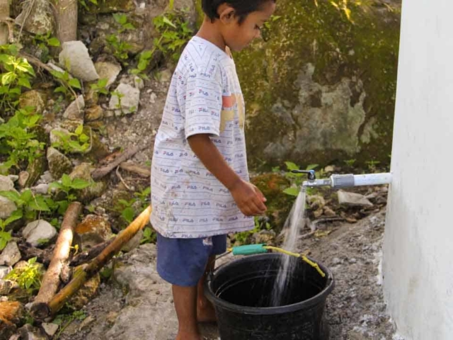 In East Sumba, kids have to walk for hours to fetch water