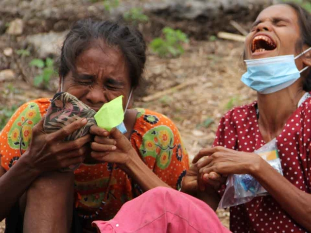 Evaluation of health workers in the primary medical care program in the village of Mbatapuhu.