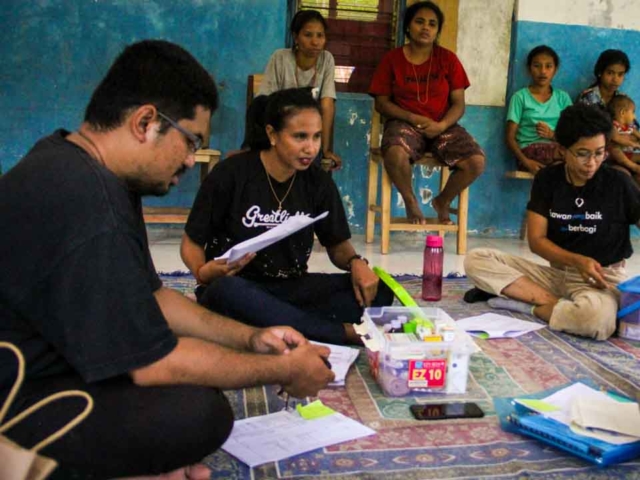 We assess the cases of patients cared for by Kawan Sehat agents in the village of Lapinu, Sumba Timur.