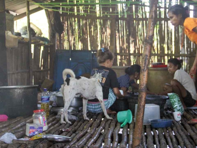 Evaluation of health workers in the primary medical care program in the village of Mbatapuhu.