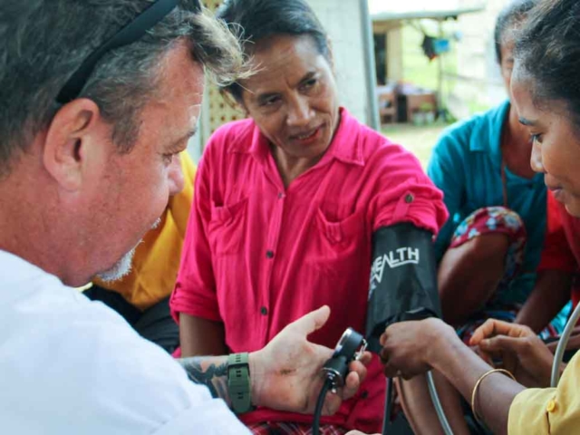 We assess the cases of patients cared for by health workers in the village of Mbinudita, Sumba Timur.