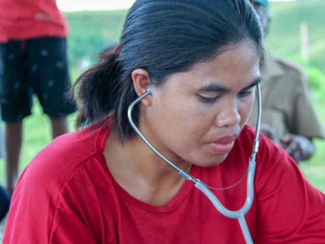 We assess the cases of patients cared for by health workers in the village of Mbinudita, Sumba Timur.