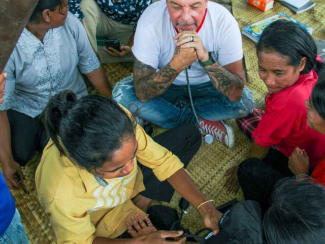 We assess the cases of patients cared for by health workers in the village of Mbinudita, Sumba Timur.