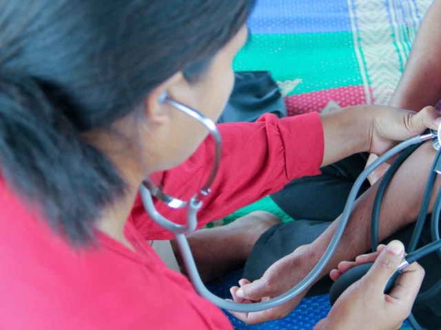 We assess the cases of patients cared for by health workers in the village of Mbinudita, Sumba Timur.