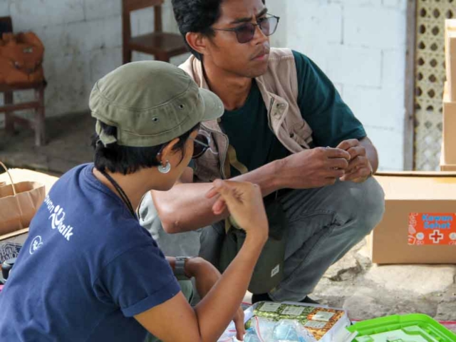 We assess the cases of patients cared for by health workers in the village of Mbinudita, Sumba Timur.