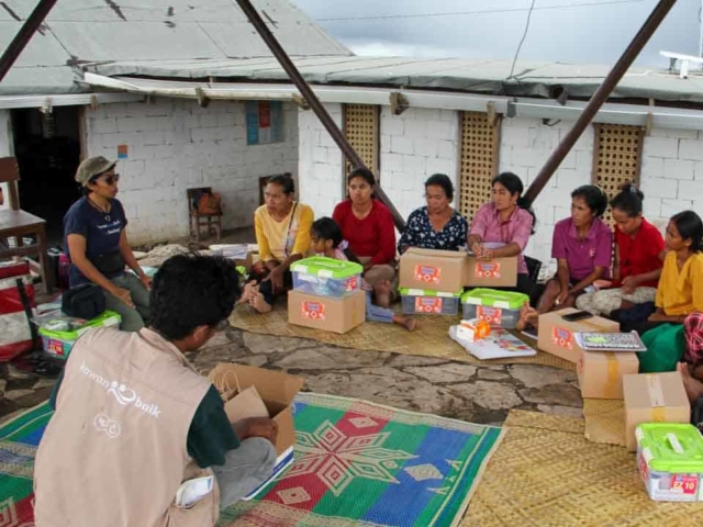 We assess the cases of patients cared for by health workers in the village of Mbinudita, Sumba Timur.