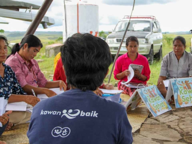 We assess the cases of patients cared for by health workers in the village of Mbinudita, Sumba Timur.