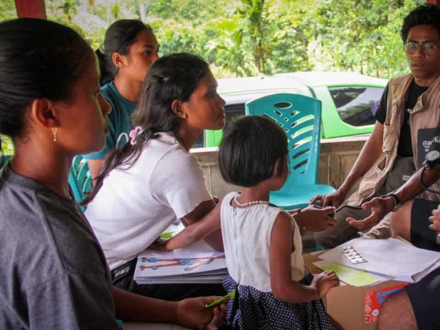 We assess the cases of patients cared for by health workers in the village of Kabanda, Sumba Timur.