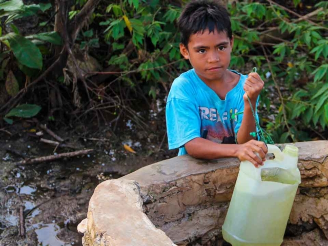 In East Sumba, kids have to walk for hours to fetch water