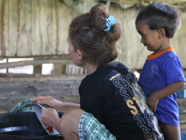 In East Sumba, kids have to walk for hours to fetch water