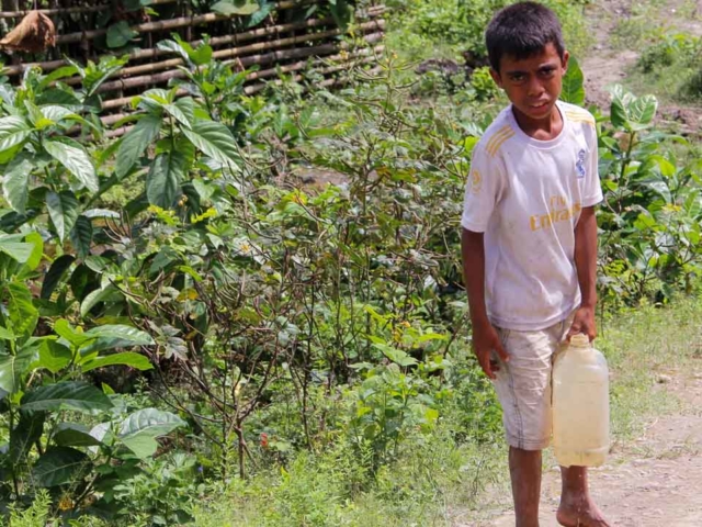 In East Sumba, kids have to walk for hours to fetch water