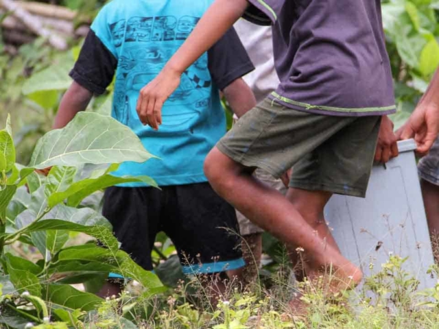 In East Sumba, kids have to walk for hours to fetch water