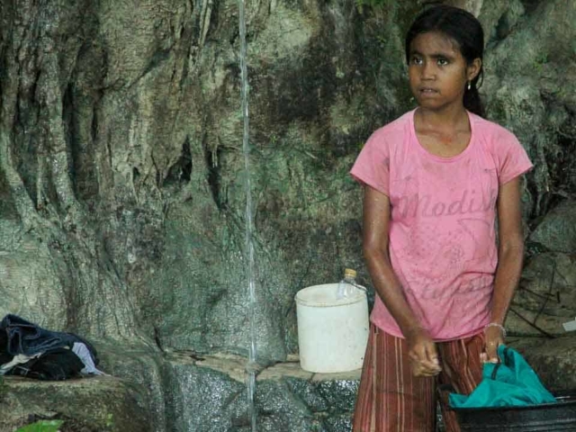 In East Sumba, kids have to walk for hours to fetch water