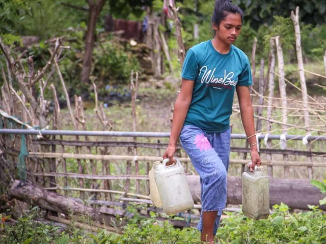 In East Sumba, kids have to walk for hours to fetch water