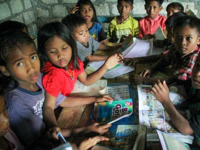 Fair Future implements programs to promote literacy in extremely rural villages.