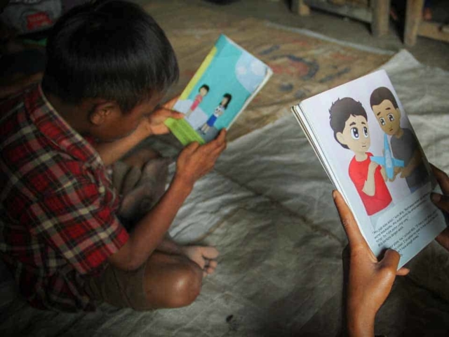 Fair Future implements programs to promote literacy in extremely rural villages.